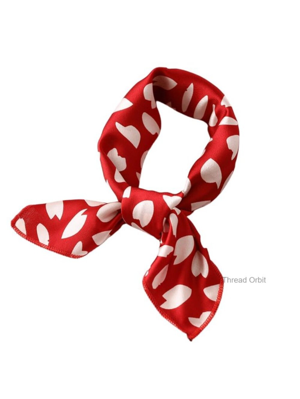 Small Square Satin Silk-Like Scarf 19x19 Handbag Neckerchief